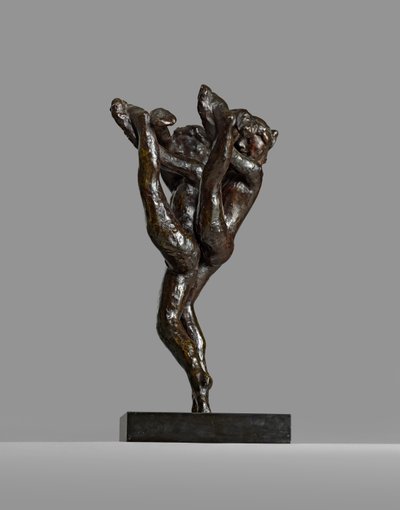 Pas de deux B, ok. 1911 autorstwa Auguste Rodin