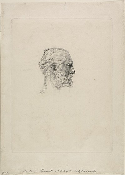 Portret Antonina Prousta autorstwa Auguste Rodin