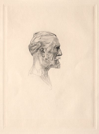 Portret Antonina Prousta. autorstwa Auguste Rodin