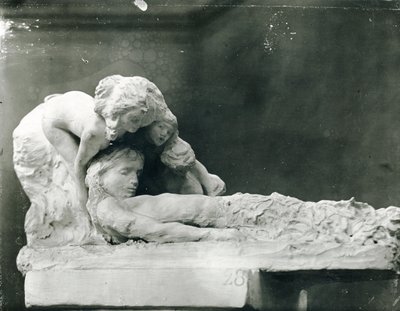 Zmartwychwstanie Poety (tynk) autorstwa Auguste Rodin