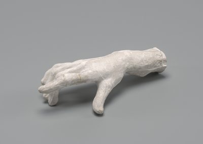Prawa ręka, prawdopodobnie 1880. autorstwa Auguste Rodin