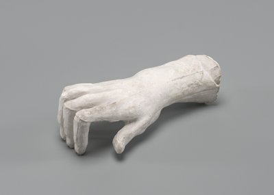 Prawa ręka, prawdopodobnie 1880. autorstwa Auguste Rodin