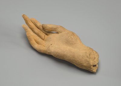 Prawa ręka, prawdopodobnie lata 80. XIX wieku. autorstwa Auguste Rodin