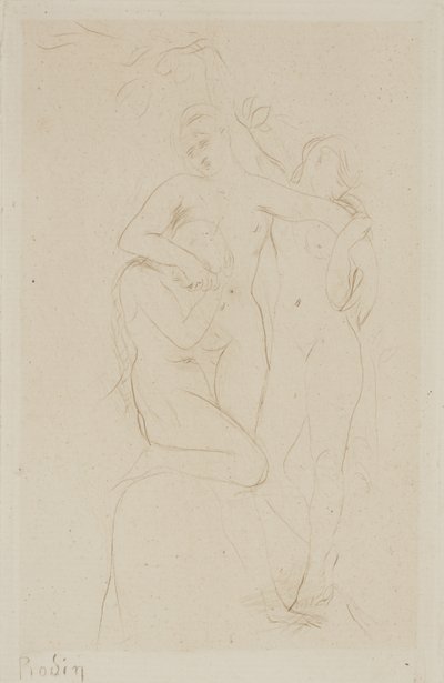Dusze w czyśćcu autorstwa Auguste Rodin