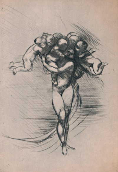 Wiosna, ok. 1880, 1946 autorstwa Auguste Rodin