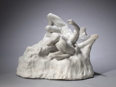 Upadek aniołów, ok. 1890-1900 autorstwa Auguste Rodin