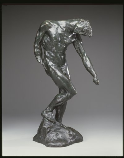 Cień, czyli Adam z „Bramy piekieł” autorstwa Auguste Rodin