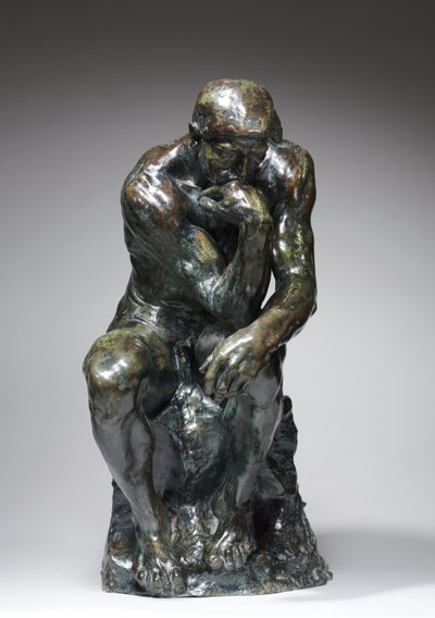 Myśliciel, ok.1880 autorstwa Auguste Rodin