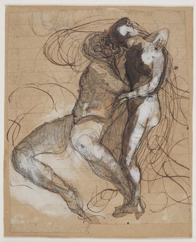 Dwoje kochanków autorstwa Auguste Rodin