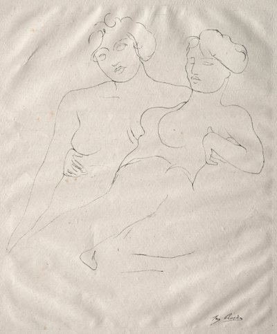 Dwie postacie autorstwa Auguste Rodin
