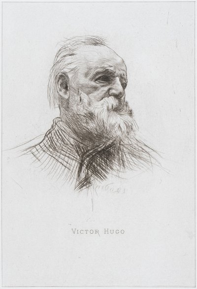Wiktor Hugo, 1884 autorstwa Auguste Rodin