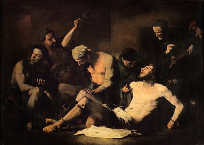 Tortury Alonso Cano (1601-1667) c.1867 autorstwa Auguste Theodule Ribot