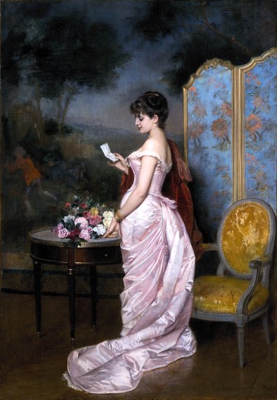 "List miłosny" autorstwa Auguste
