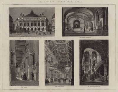 Nowa Wielka Opera w Paryżu autorstwa Auguste Victor Deroy