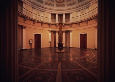 Rotunda Pałacu Zimowego, lata 30. XX w. autorstwa Auguste de Montferrand