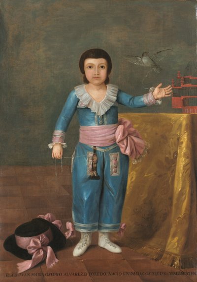 Portret Juana Marii Osorio, ok. 1786 (olej na płótnie) autorstwa Augustin Esteve y Marques