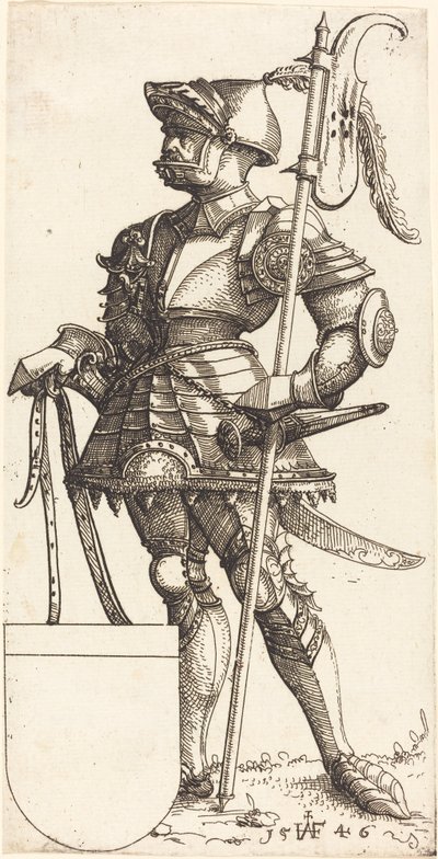 Christian II z Danii autorstwa Augustin Hirschvogel