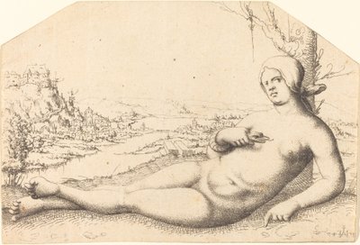 Śmierć Kleopatry autorstwa Augustin Hirschvogel