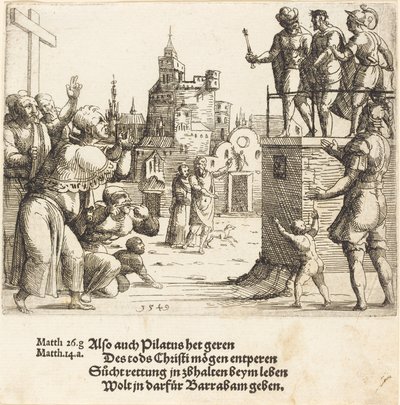 Oto Człowiek, 1549 autorstwa Augustin Hirschvogel