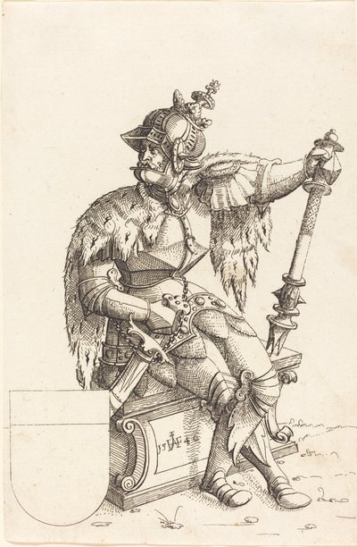 Cesarz Karol V, 1546. autorstwa Augustin Hirschvogel