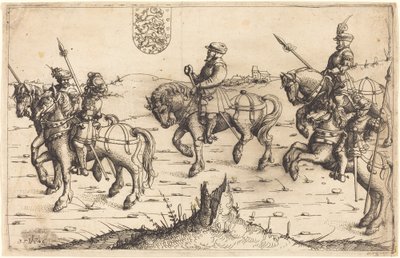 Podróż Herbersteina do Danii autorstwa Augustin Hirschvogel
