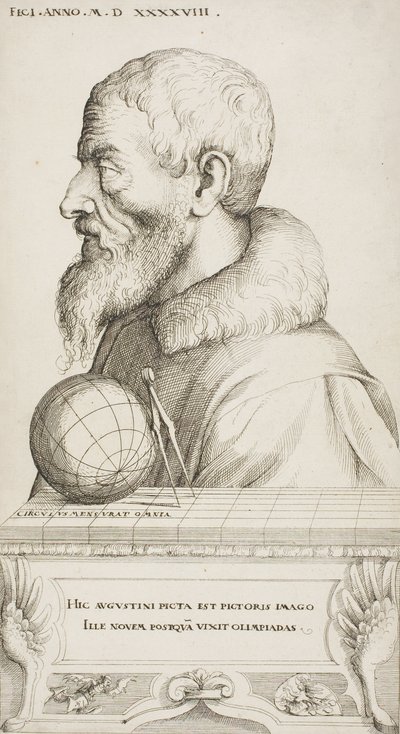 Autoportret autorstwa Augustin Hirschvogel