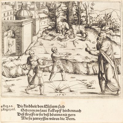 Morderstwo dzieci Betel autorstwa Augustin Hirschvogel