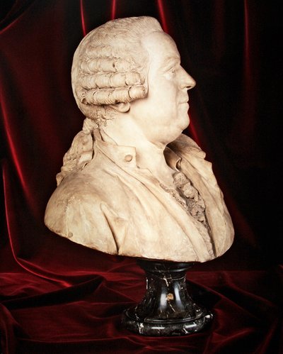 Portret uważany za Louis-Pierre-Sebastien, Marshall de Sainscy autorstwa Augustin Pajou