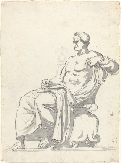Ludovisi Menander autorstwa Augustin Pajou