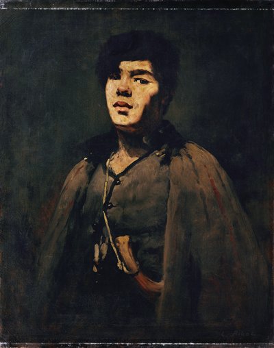 młody pasterz autorstwa Augustin Théodule Ribot