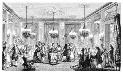 Bal, 1885. autorstwa Augustin de Saint Aubin