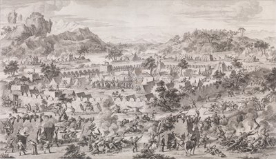 Bitwa pod Tonguzluq, 1773. autorstwa Augustin de Saint Aubin