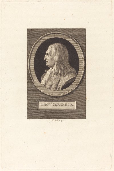 Thomas Corneille autorstwa Augustin de Saint Aubin