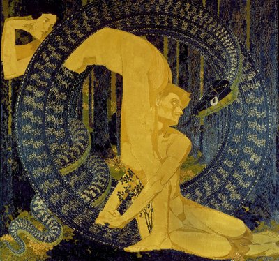 Adam i Ewa autorstwa Augusto Giacometti