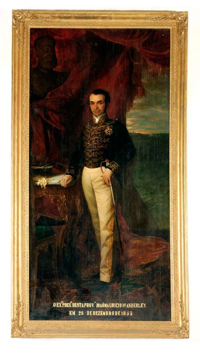 August Muller - João Maurício Wanderley - baron Cotegipe (1853) autorstwa Augusto Muller