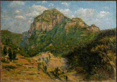 Pejzaż afrykański (olej na płótnie), cm 79 x 112,5. autorstwa Augusto Valli