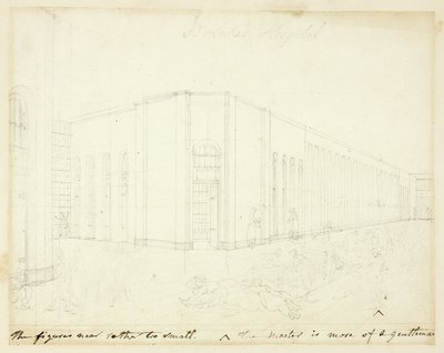 Badanie dla szpitala św. Łukasza, od Microcosm of London autorstwa Augustus Charles Pugin