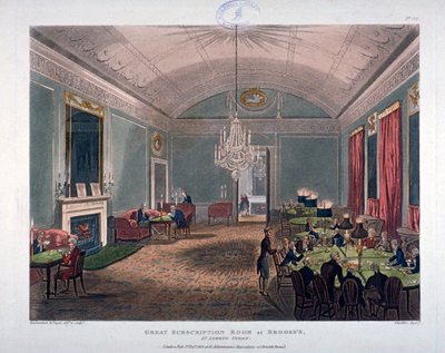 The Great Subscription Room, wnętrze Brooks