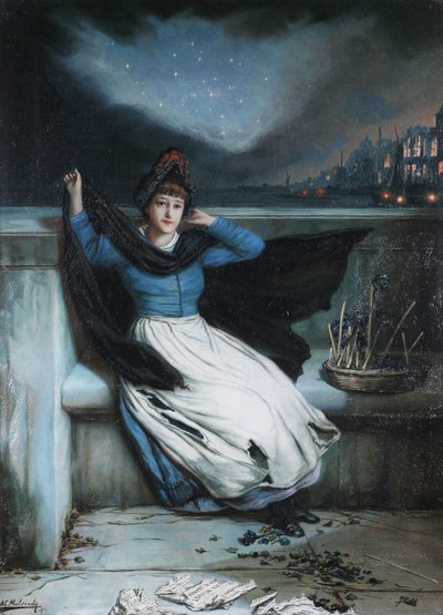 Zamknięcie dnia - wyprzedaż autorstwa Augustus Edwin Mulready