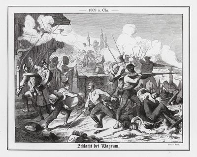 Bitwa pod Wagram autorstwa Augustus J. Beck