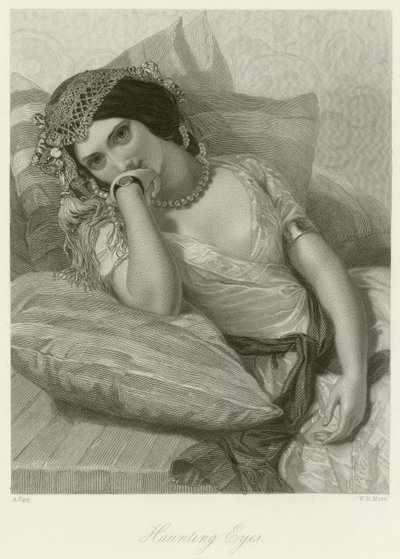 Nawiedzające oczy autorstwa Augustus Leopold Egg