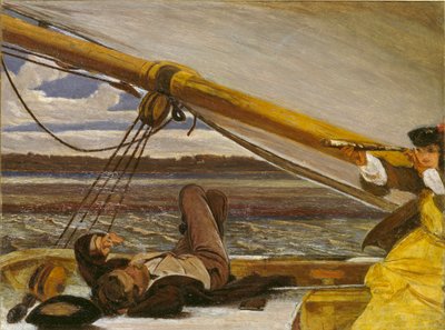 Zewnętrzna granica, połowa XIX wieku autorstwa Augustus Leopold Egg
