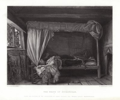 Śmierć Buckinghama autorstwa Augustus Leopold Egg