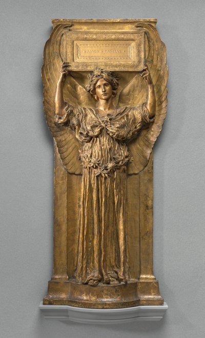 Miłość jest miłością autorstwa Augustus Saint Gaudens