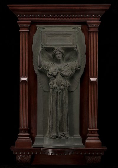 Amor Caritas, model 1898, odlany po 1898 autorstwa Augustus Saint Gaudens