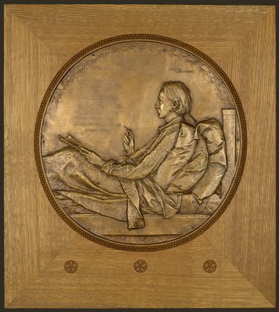 Robert Louis Stevenson autorstwa Augustus Saint Gaudens