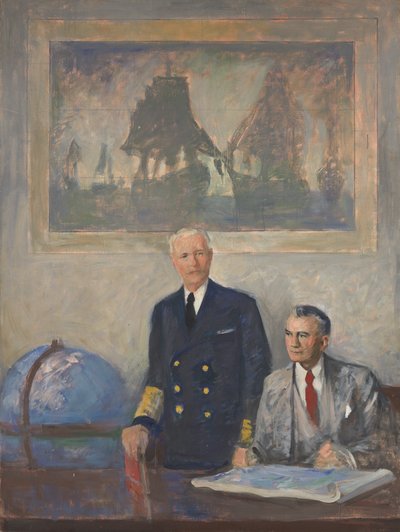Naczelne Dowództwo - Panel Prawy, 1947-1949. autorstwa Augustus Vincent Tack