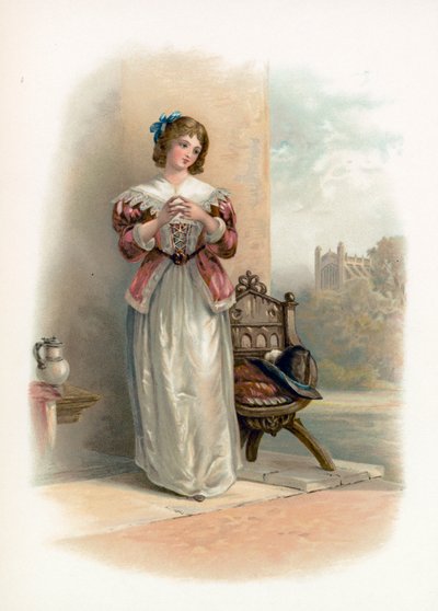 Anne Page z Wesołych Żon Windsoru autorstwa Augustus Wall Callcott
