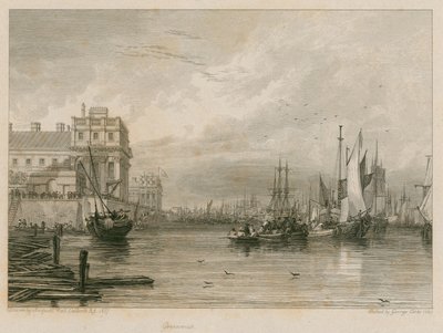 Greenwich, Londyn autorstwa Augustus Wall Callcott