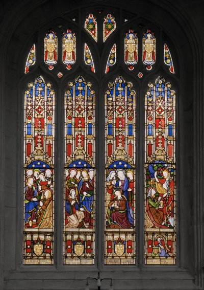 Wydarzenia z życia św. Marii Magdaleny, 1848 (witraż) autorstwa Augustus Welby Northmore Pugin